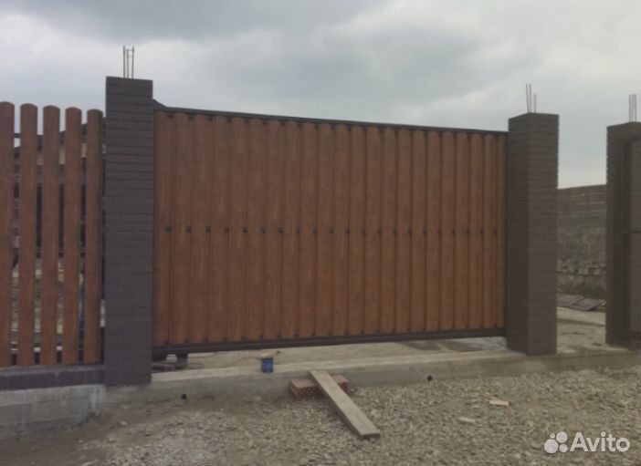 Откатные ворота 