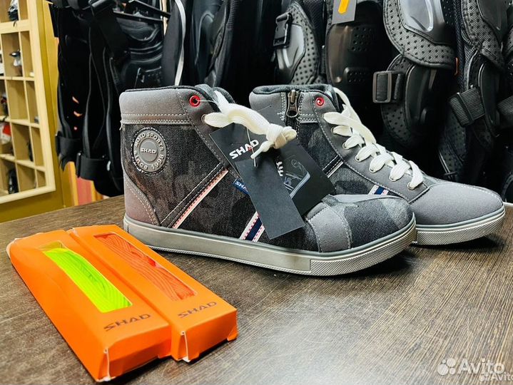 Кроссовки мото боты кеды кроссовые