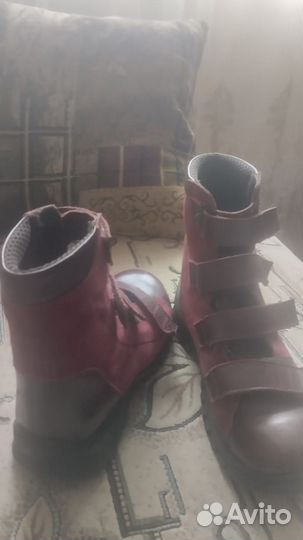 Детская обувь ботинки для девочек размер 35
