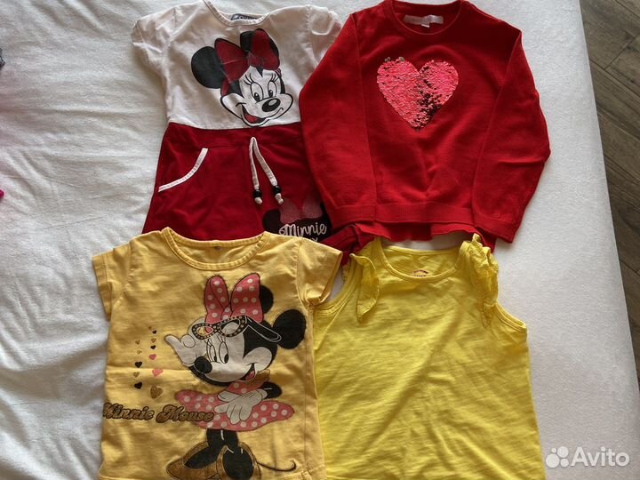 Пакет вещей на девочку 98 см