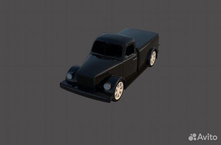 Газ 51 хот род сборная масштабная модель