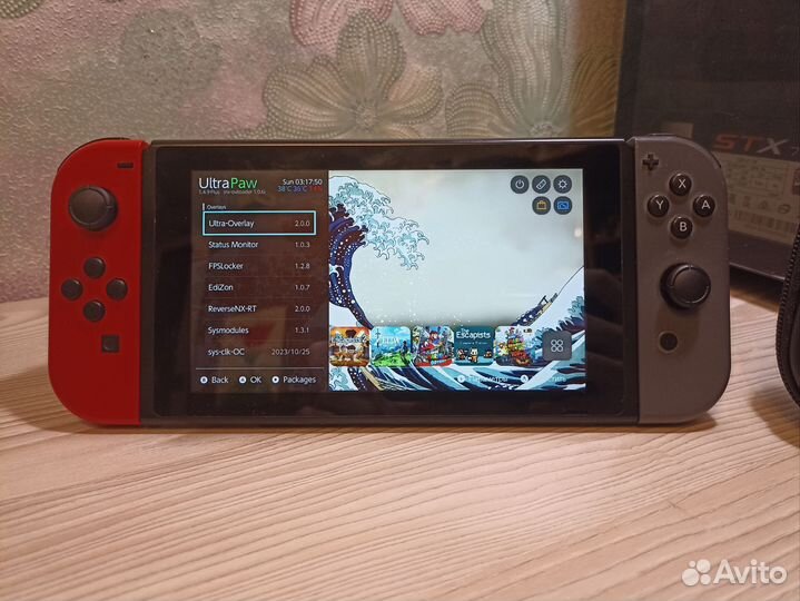 Nintendo switch прошитая + игры