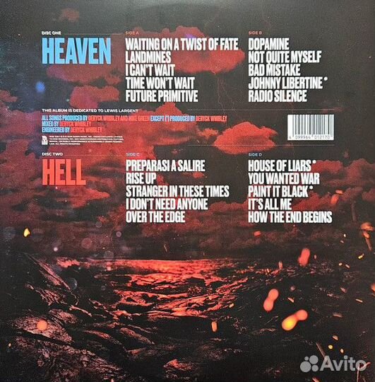 Виниловая пластинка Sum 41 - Heaven:x:Hell (Limite