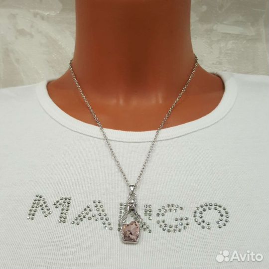Цепочки с кулоном сердце