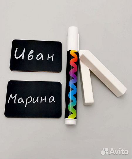 Бейдж меловой/маркерный