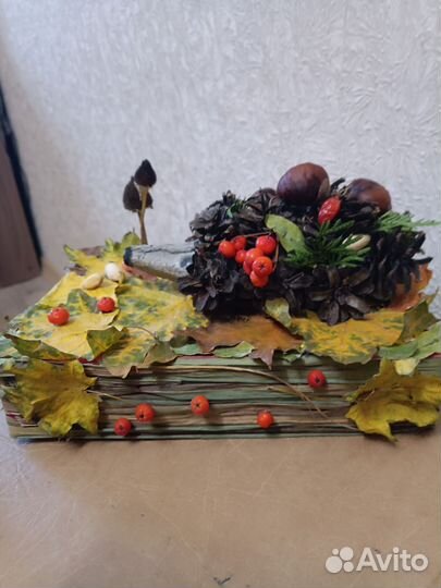 Поделка осенняя, Ёжик