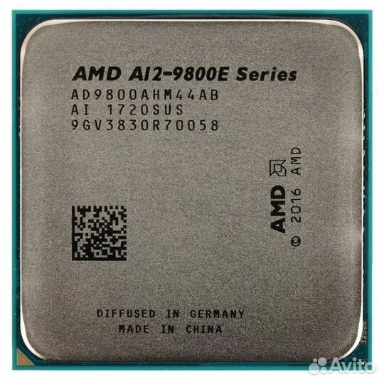 Процессор AMD A12-9800E AM4, 4 x 3100 мгц, OEM