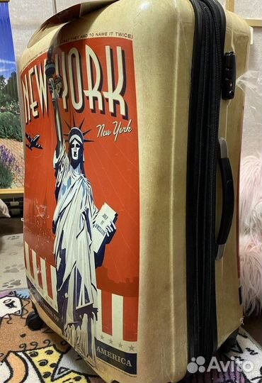 Чемодан heys canada Vintage Traveler большой L пла