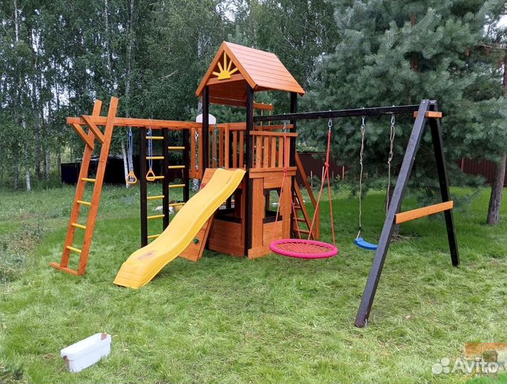 Детская игровая площадка для дачи в рассрочку