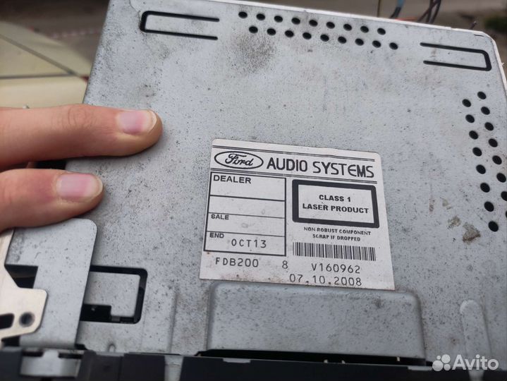 Штатная магнитола ford fusion