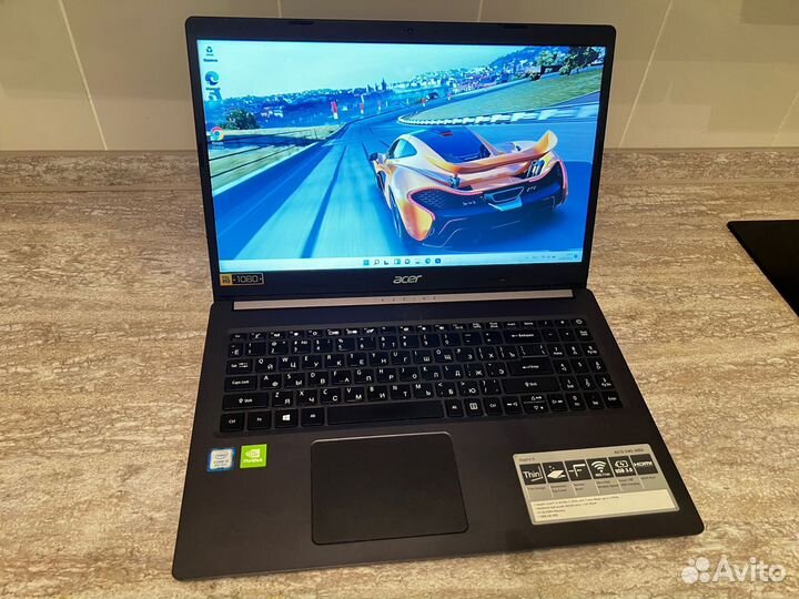 Игровой i3-8145U/geforcemx250/20 Gb/SSD 128/HDD500