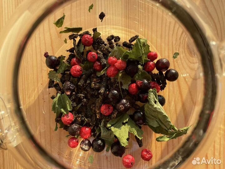 Иван чай со смородиной 500грамм, ягоды, вкусный