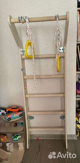 Детская шведская стенка деревянная