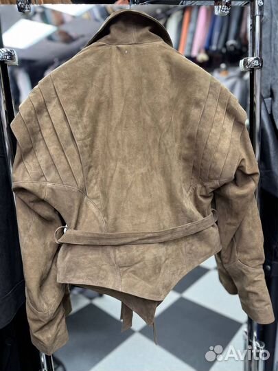 Трендовая замшевая куртка besikler (Турция)