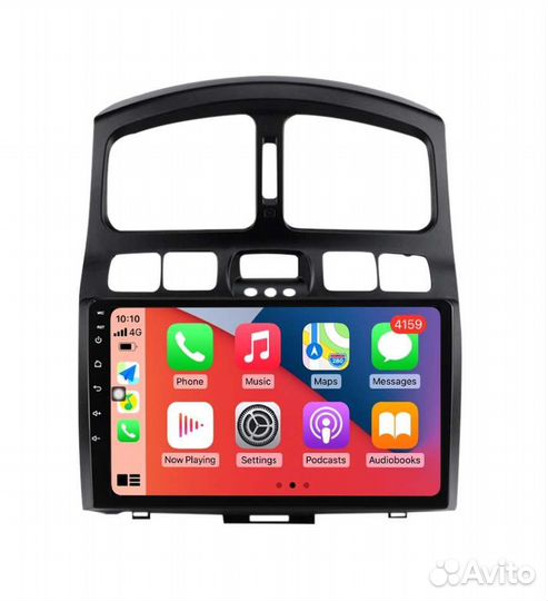 Штатные андроид магнитолы для Hyundai Santa Fe 1