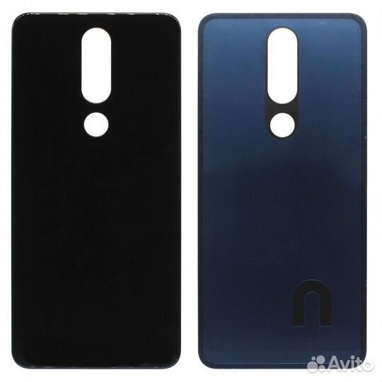 Задняя крышка для Nokia 5.1 Plus Черный