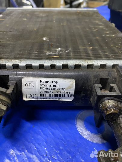 Радиатор печки ваз 2107