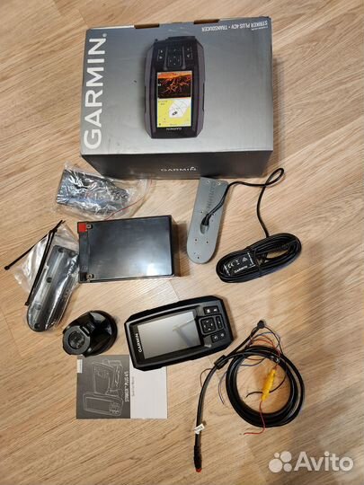 Эхолот garmin striker plus 4cv transducer