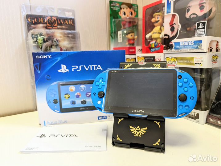 Новая ps Vita Slim Aqua Blue 32gb