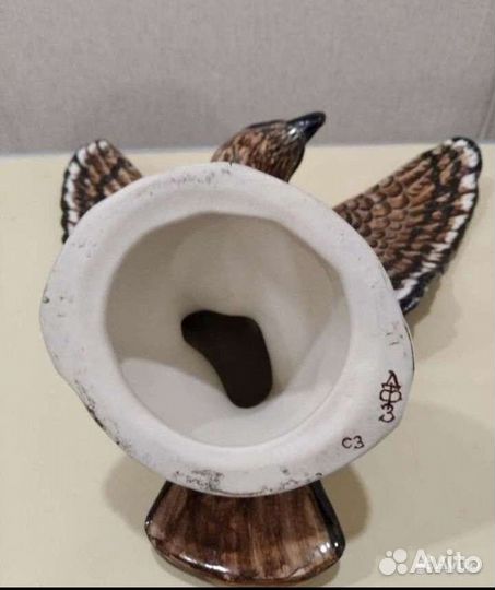 Фарфоровые статуэтка Орел дфз