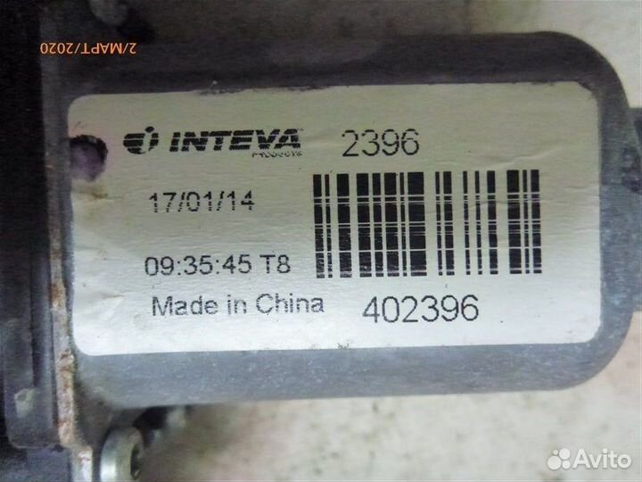 Стеклоподъемник задний левый Kia Rio QB G4FC 2013