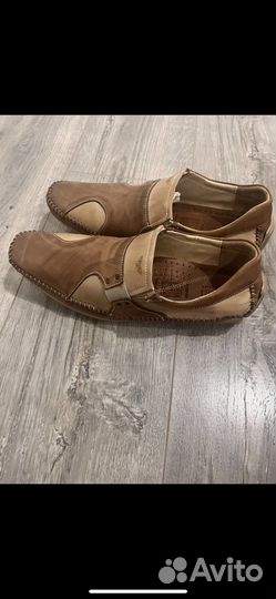 Кожаные ботинки 41