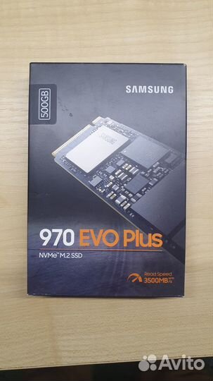 Samsung 970 EVO Plus 500 гб M.2