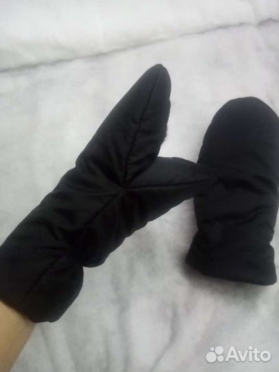 Новая муфта на коляску Варежки