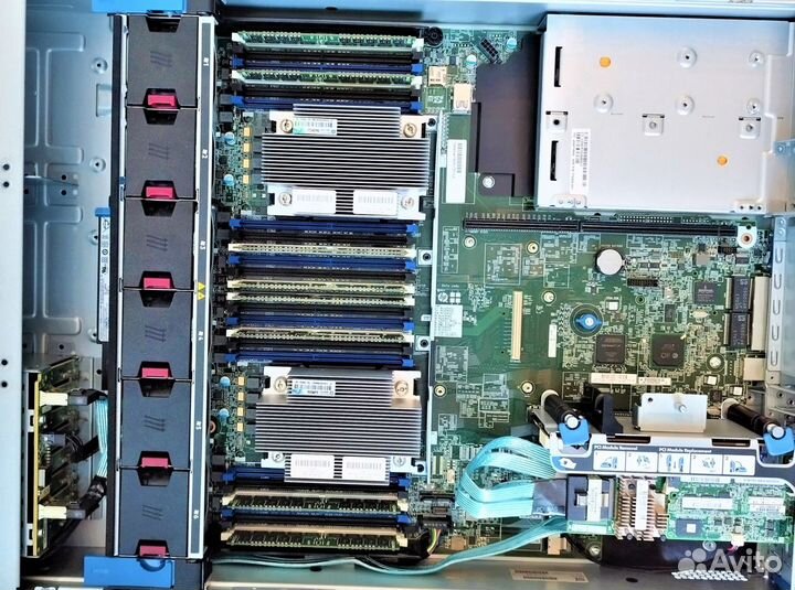 DL380 GEN9 8 SFF E5 2696 V4 32 Gb 88 потоков