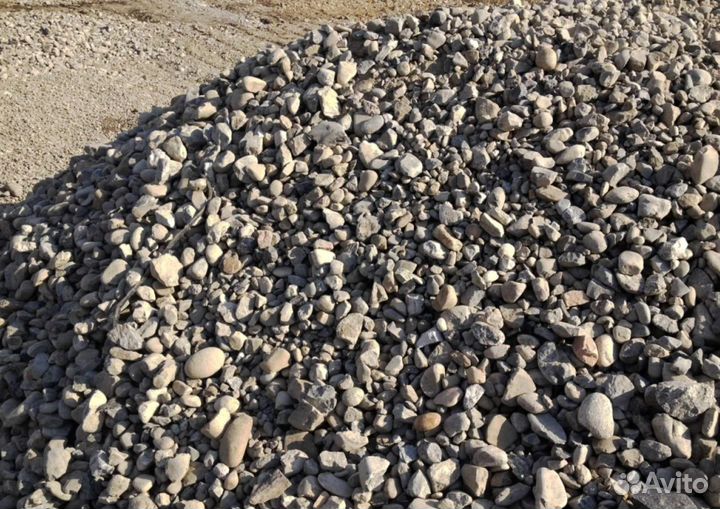 Щебень гравийный с доставкой