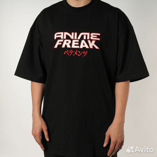 Футболка Vetements Anime Freak