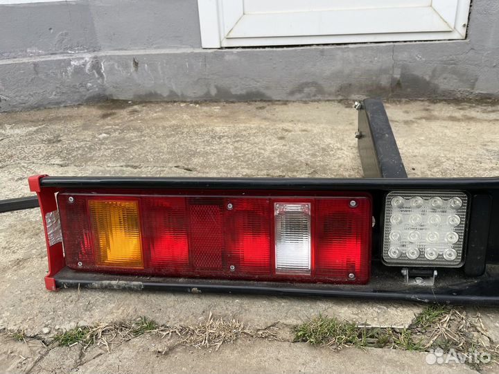 Задний швеллер стопов на газель