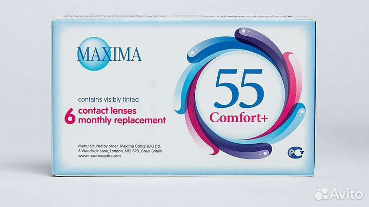 Контактные линзы -5.00 Maxima 55 Comfort +