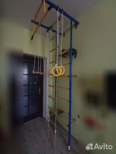 Детская шведская стенка бу, металлическая
