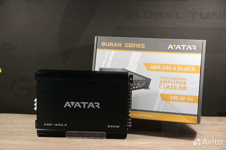 Усилитель 4-канальный avatar ABR-240.4