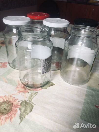 Банки стеклянные 1 литр