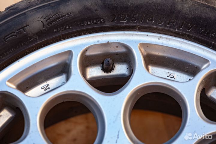 Комплект колёс work WIL-02D 17x7.0 5x112 ET40 + Du