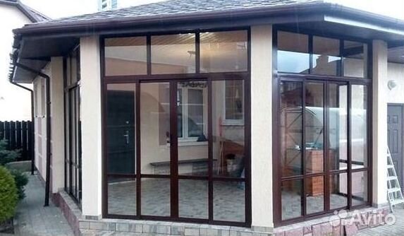 Остекление веранды