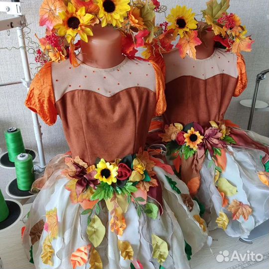 Костюм для девочки Осень