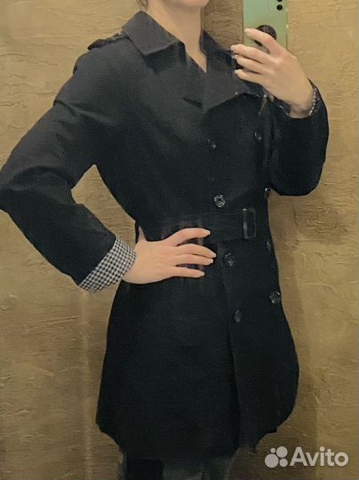 Тренч женский 46 деним
