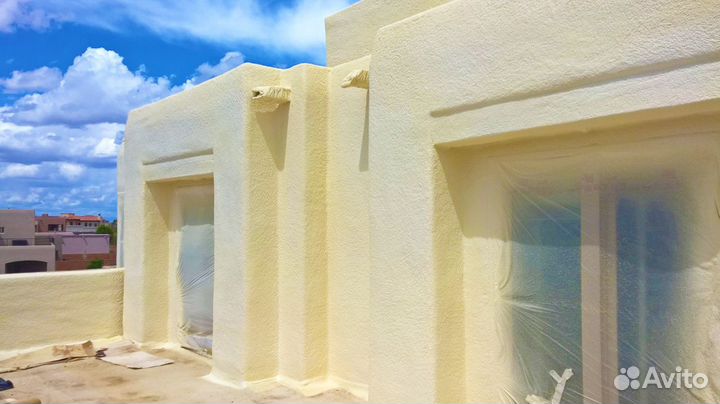 Утепление пенополиуретаном производств. помещений