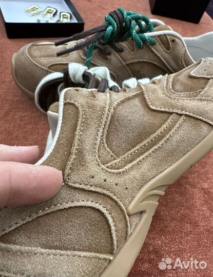 Замшевые кеды 40