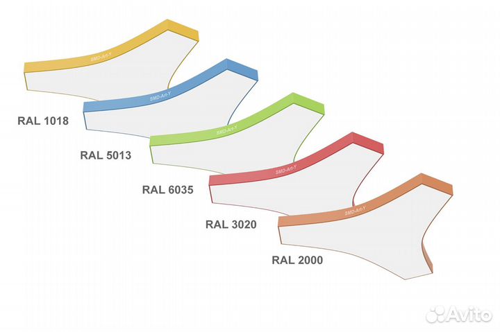 Светодиодная потолочная люстра в форме Луча