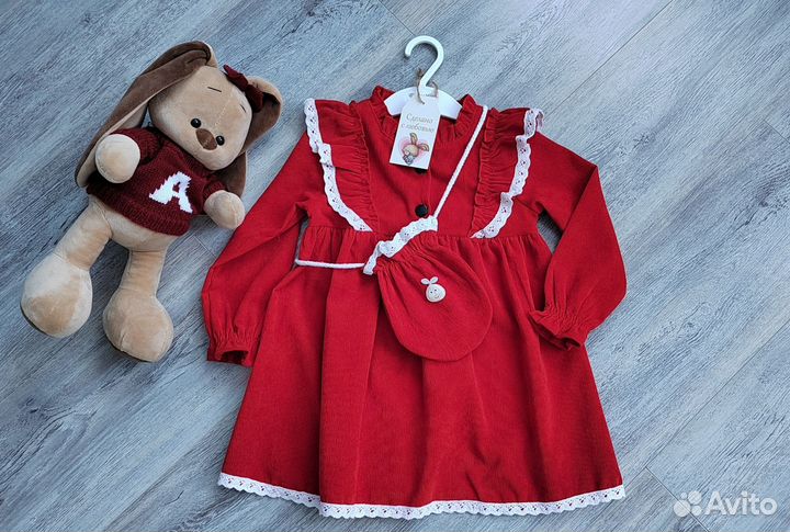 Платье для девочки 92