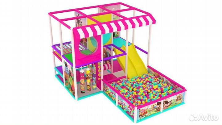 Детский стационарный лабиринт