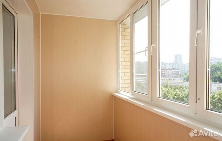 Остекление балконов и лоджий. Отделка балкона