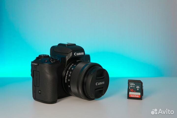 Аренда фотоаппарата Canon m50 Mark II (Без залога)