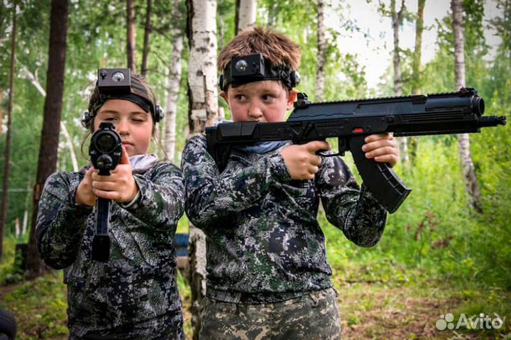 Выездной лазертаг Клин Нерф-вечеринка Лучный бой