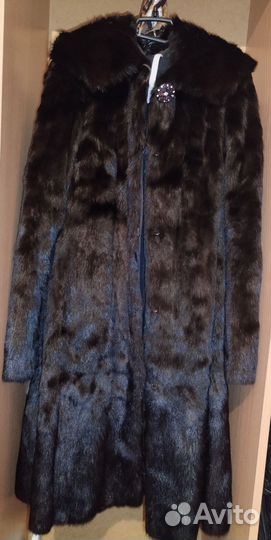Шуба норковая 42 44 бу