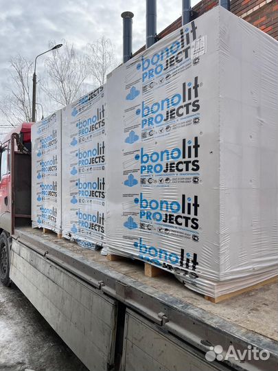 Газоблоки, Пеноблоки с завода Бонолит